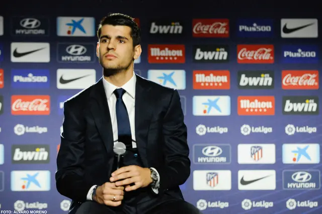 Álvaro Morata: "Stolt och glad över att äntligen vara tillbaka"
