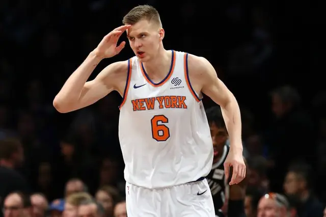 Kristaps Porzingis tradad till Dallas!