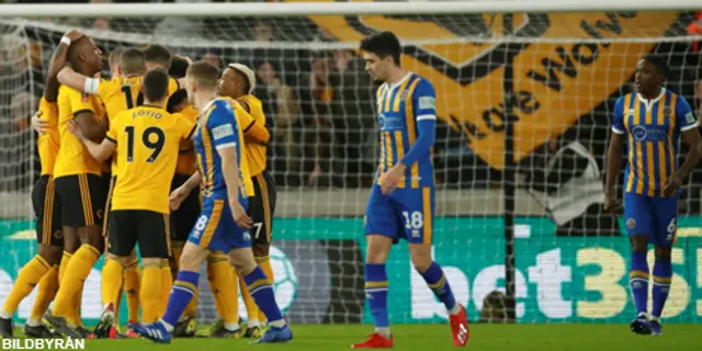 Matchrapport: FA cup Rond 4 Wolves-Shrewsbury 3-2