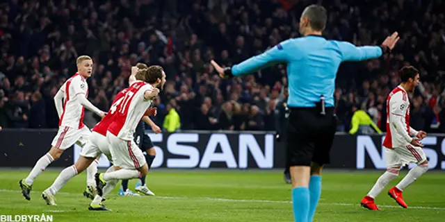 Ajax 1 - 2 Real Madrid: Kämpa väl men ineffektivt räcker inte mot VAR och Real