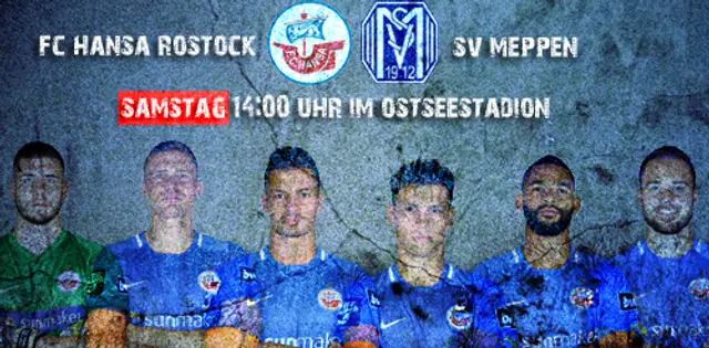 Inför FC Hansa Rostock - SV Meppen