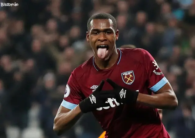 Delade poäng på London Stadium.