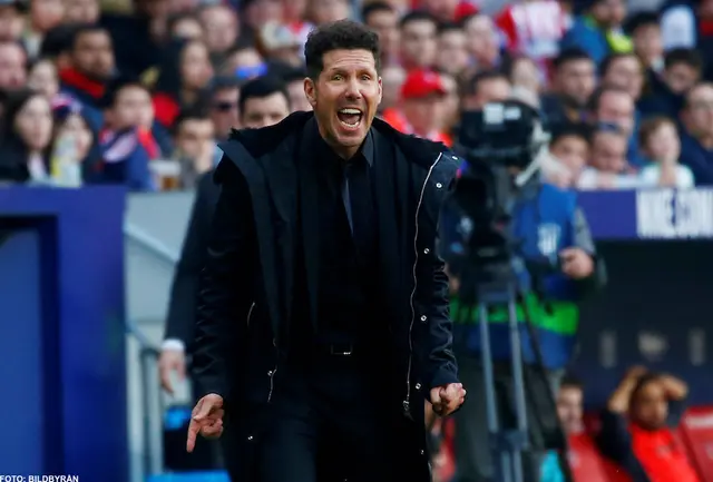 Simeone: "Det gör mig ännu mer stolt över mitt lag"