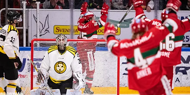 21:15 avgick slutspelståget från Mora för Brynäs del. Man fanns inte ombord