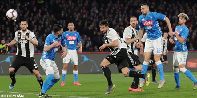 Napoli 1-2 Juventus: En svart & vit matchbild slutade med svartvit seger