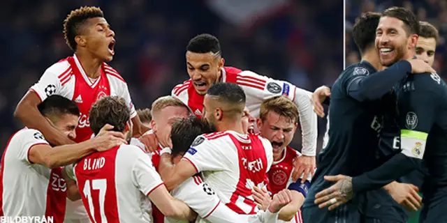 Inför CL-åttondel 2: Real Madrid - Ajax