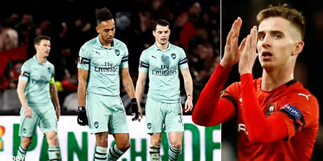 Rennes vände och vann mot Arsenal