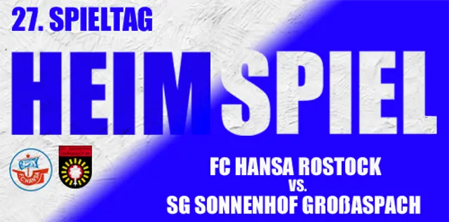 Inför FC Hansa - SG Sonnenhof Großaspach