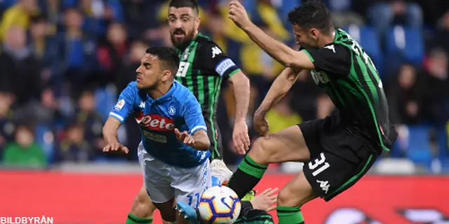Sassuolo 1-1 Napoli: Delad pott på Mapei Stadium