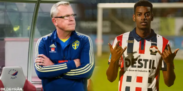 Alexander Isak uttagen i EM-kvaltruppen  