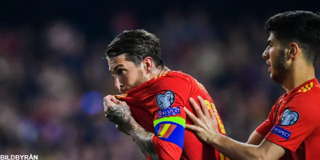 Ramos blir historisk för Spanien