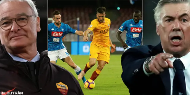 Inför Roma-Napoli: Toppmöte på Olimpico	