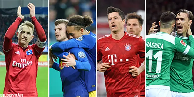 Kvartsfinalerna avgjorda – Bayern München illa ute