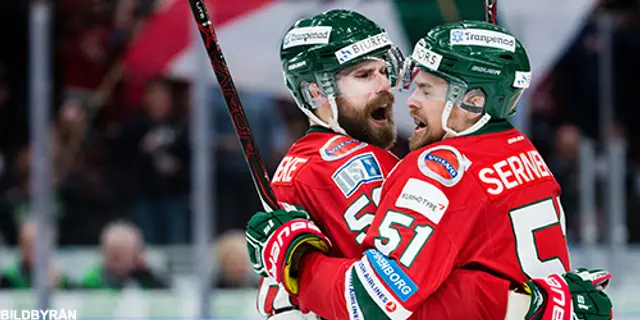 Frölunda kopplade hårt grepp om semifinalserien