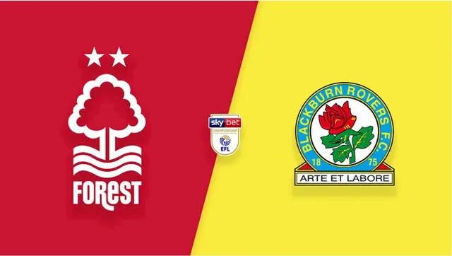 Inför Nottingham Forest - Blackburn Rovers