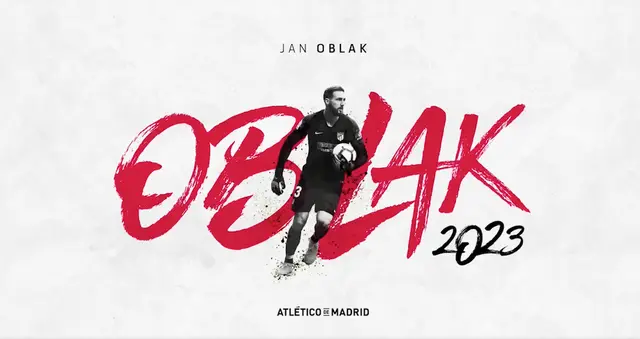 Officiellt: Jan Oblak förlänger till 2023