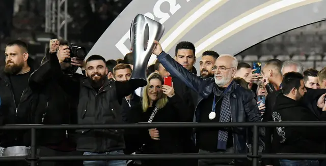 Magisk kväll i Thessaloniki när PAOK tog sin efterlängtade ligatitel efter 34 års väntan