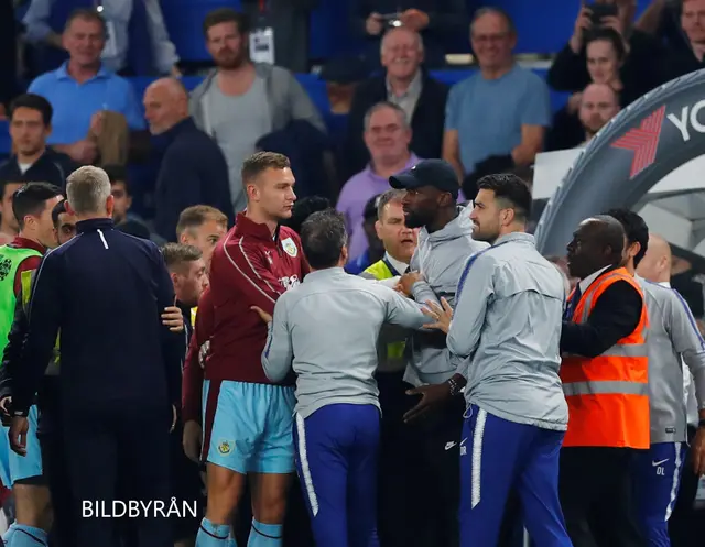 Incidenter mellan Chelsea -Burnley utreds