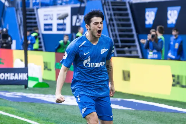 En bra halvlek räckte för Zenit mot Dinamo