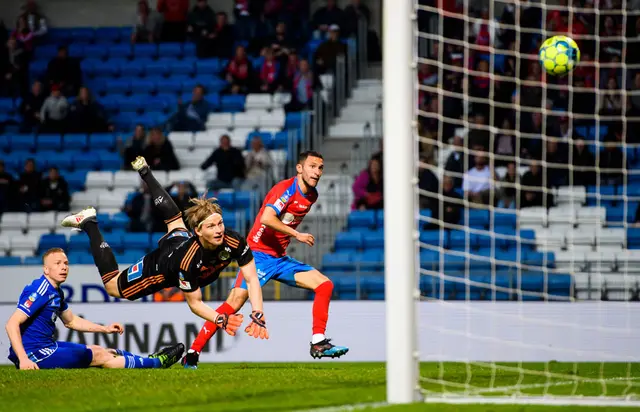 David Boysen efter första målet för HIF: "Det var min tur att ha tur!"