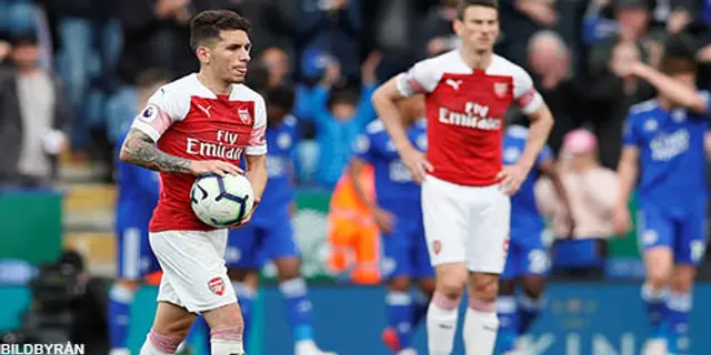 Matchrapport: Leicester - Arsenal 3-0