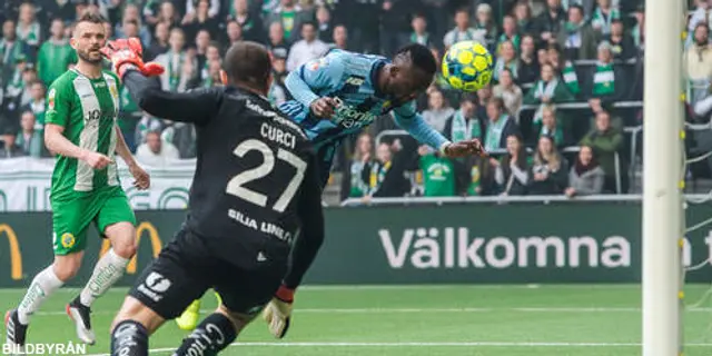 Hammarby - Djurgården 2-1: Första förlusten ett faktum