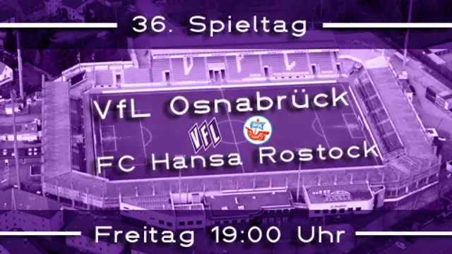 Inför VfL Osnabrück - FC Hansa Rostock