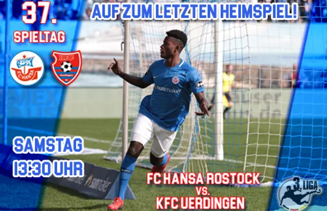 Inför FC Hansa Rostock - KFC Uerdingen