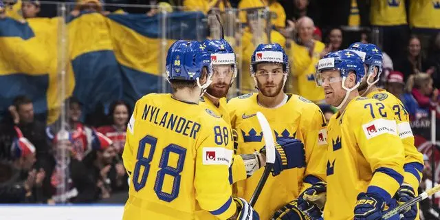 Sverige besegrade Schweiz i en jämn match. 