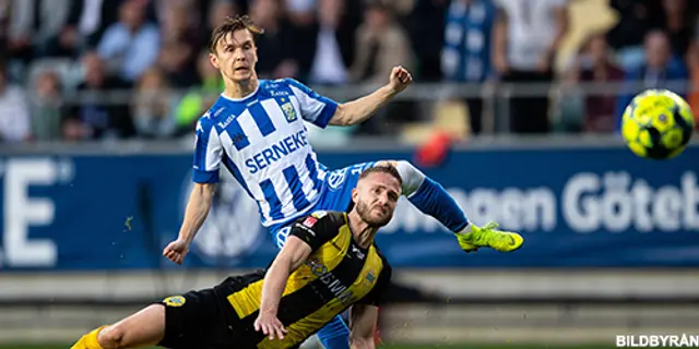 Underhållande match utan mål i Göteborg