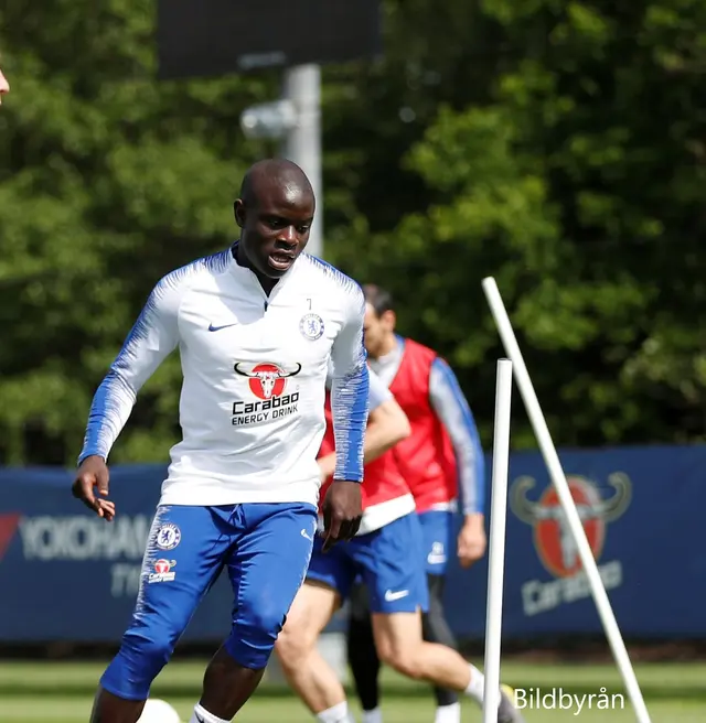 Kanté tillbaka med truppen