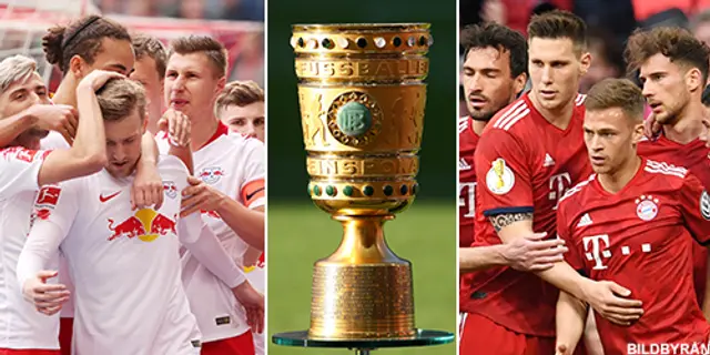 Inför cupfinalen: Bayern München och RB Leipzig gör upp om pokalen