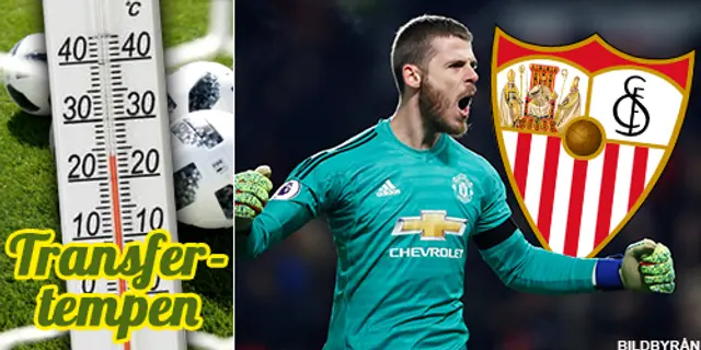 Transfertempen: ”De Gea verkar vara till salu”