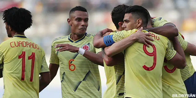 Colombia vann komfortabelt i genrepet inför Copa América