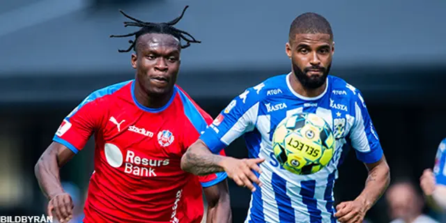 HIF-GBG 0-2: Referat och matchfakta