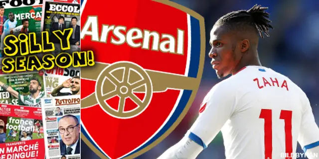 Sillysvepet: Arsenal förbereder Zaha-bud