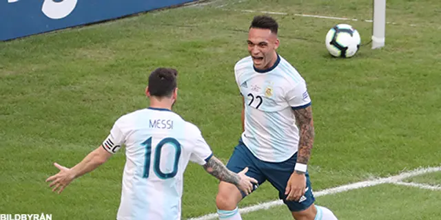 Argentina till semifinal efter 2–0 mot Venezuela