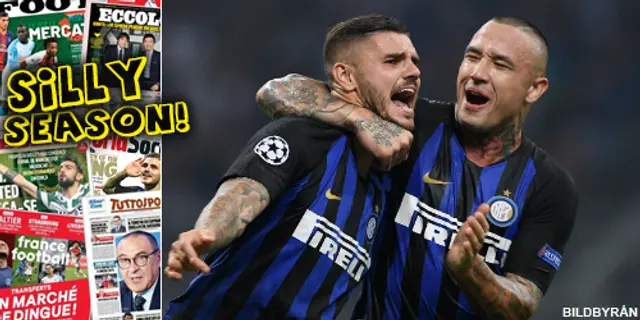 Sillysvepet: Icardi och Nainggolan ingår inte i Inters planer