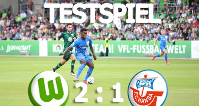 Bra gjort mot VfL Wolfsburg