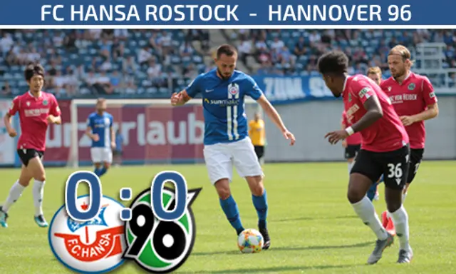 Oavgjort mot Hannover 96 i genrepet