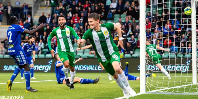 Hammarby vann med sent mål