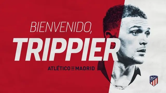 Officiellt: Kieran Trippier skriver på för Atlético Madrid