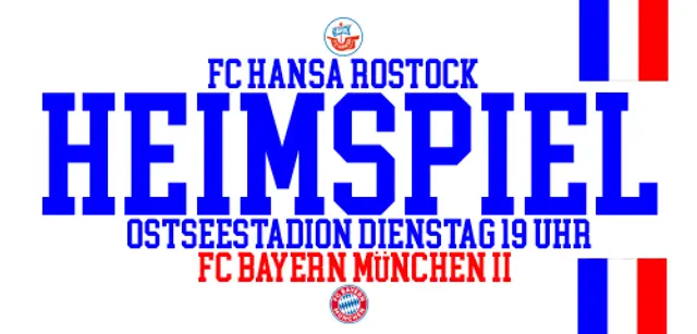 Pressat Hansa tar emot FC Bayern II