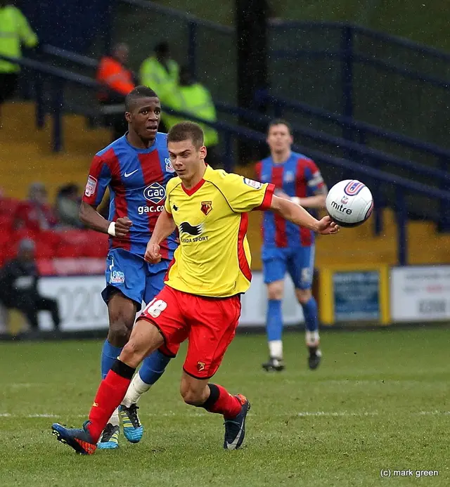 Proppen ur på Selhurst Park.