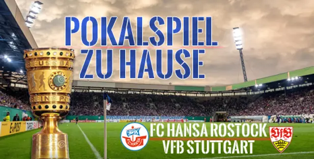 DFB-Pokal: FC Hansa tar emot VfB Stuttgart