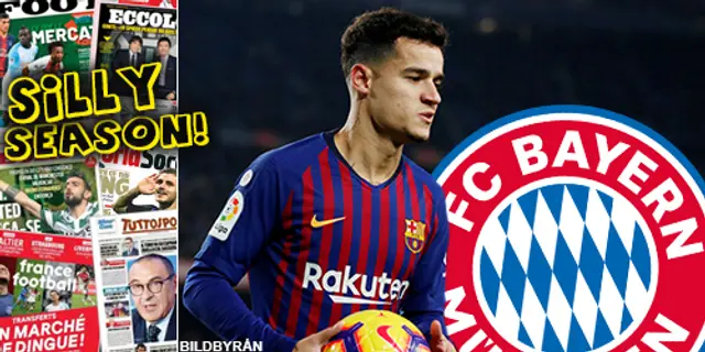 Sillysvepet: Coutinho till Bayern München?