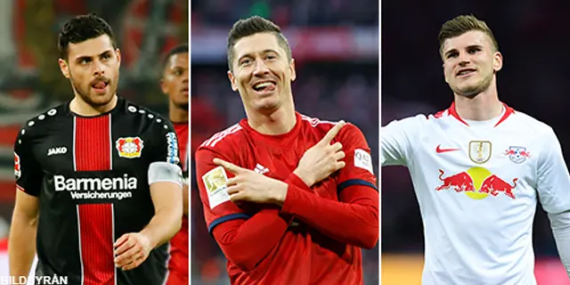 Bundesliga: Vem tar hem skytteligan?