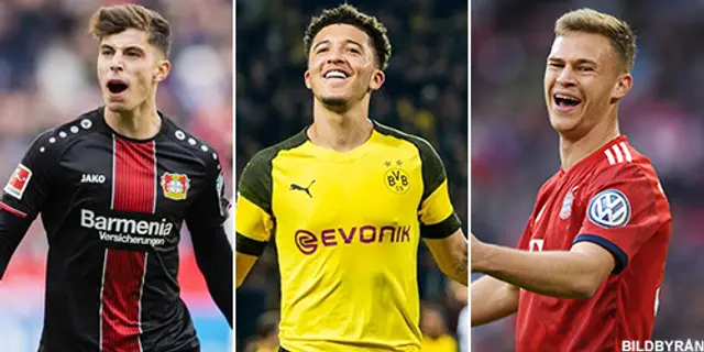 Bundesliga: Värdefullaste startelvan