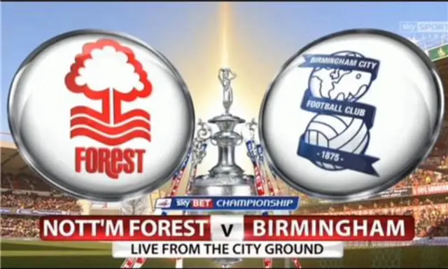 Inför Nottingham Forest - Birmingham 