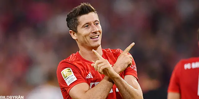 Omgång 2: Bayern München 5 – Lewandowski 5